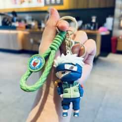 Móc Khóa Naruto Nhân Vật Hoạt Hình Anime 3D Cute, Quà Tặng Phụ Kiện Móc Khóa Trang Trí Balo Túi Xách - Kakashi Hatake